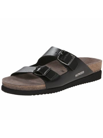 Mephisto Pantoletten für Herren in schwarz