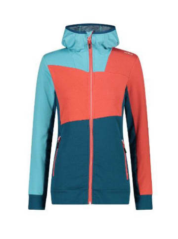 cmp Funktionsjacke WOMAN JACKET FIX HOOD in Blau