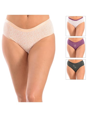 DIM 4er-Set: Pantys in Multicolored