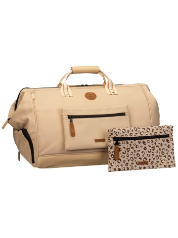 Cabaia Sporttasche Duffle Adventurer Waxed Cotton Small in Lobito