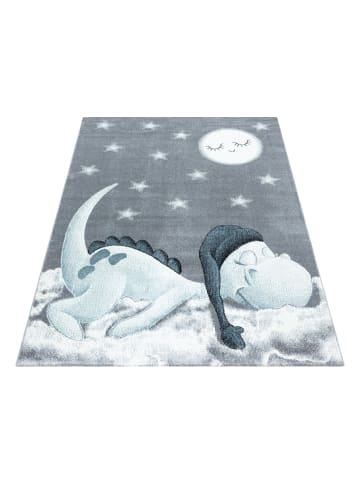 KADIMA DESIGN Teppich Kinder Kurzflor Dinosaurier Polypropylen Kinderzimmer