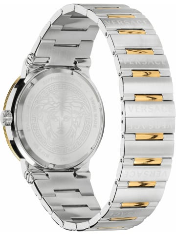 Versace Analoguhr für Damen in silber
