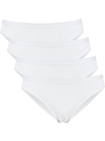 Erwin Müller Bikinislip 4er-Pack in weiß