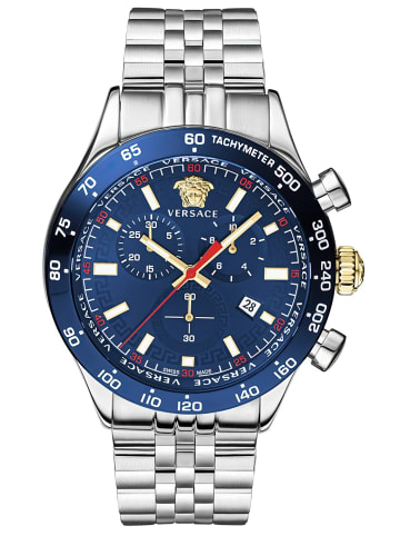 Versace Analoguhr für Herren in blau