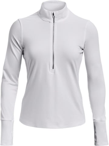 Under Armour Longsleeve "Launch Pro Half Zip" in Weiß
