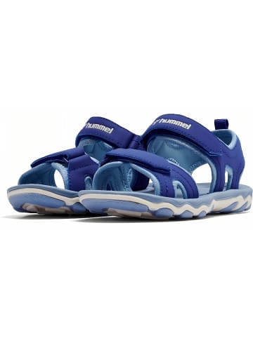 Hummel Kinder Sandale "Sandal Sport Jr" in Blau