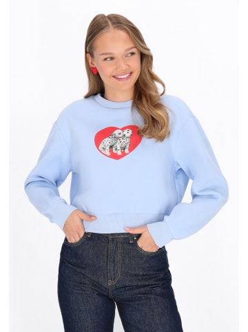 myMo Women Sweatshirt in light blue