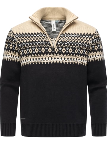 ragwear Norwegerpullover Norwaian in Black