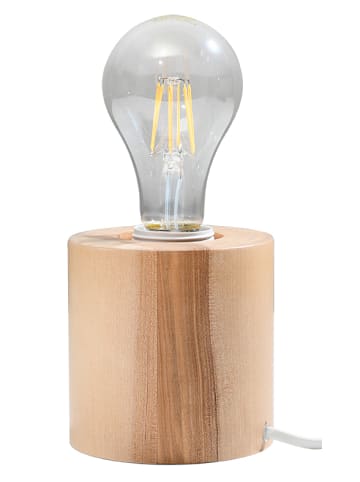 Nice Lamps Tischlampe "ELIA" aus Holz (L)10cm (B)10cm (L)10cm