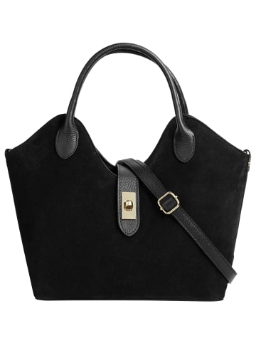 Forty degrees Shopper BELTRAVA - M echt Leder in schwarz