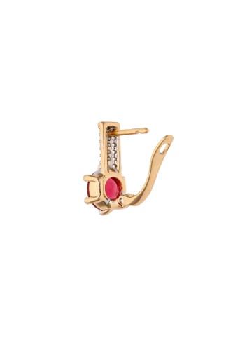 myMo at night Women Earrings in Rose Gold Red