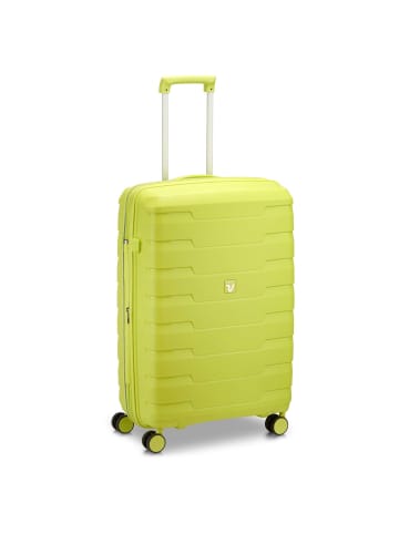Roncato Skyline 2.0 - 4-Rollen-Trolley M 70 cm erw. (radiant red) in cyber lime