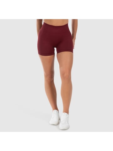 SMILODOX Shorts Cetrina Scrunch in Bordeaux