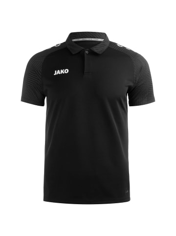 Jako Poloshirt Performance in schwarz / grau