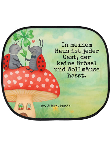 Sonnennetz Marienkäfer Fliegenpilz Design mit S... in Weiß