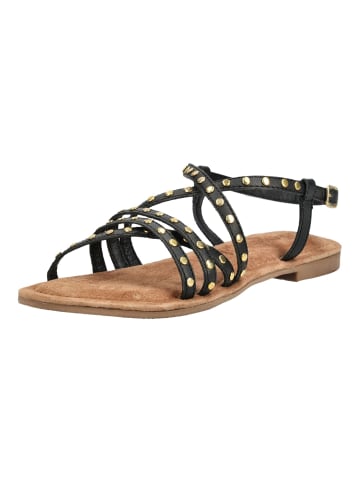 Lazamani Sandalen in Schwarz