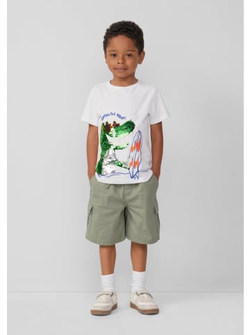 s.Oliver T-Shirt in 0100_weiß