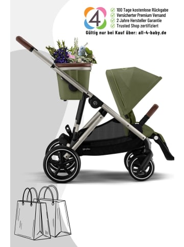 Cybex Cybex Gazelle S Kinderwagen - Farbe: Moos Green / Gestell Taupe
