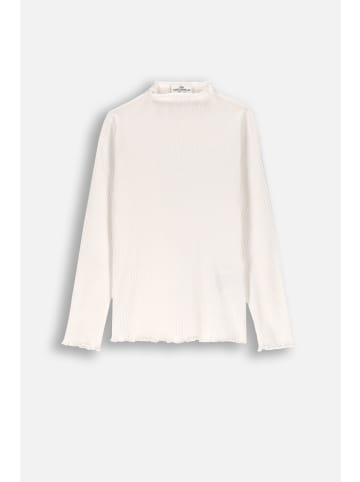 Coccodrillo T-Shirt mit langen Ärmeln in ecru