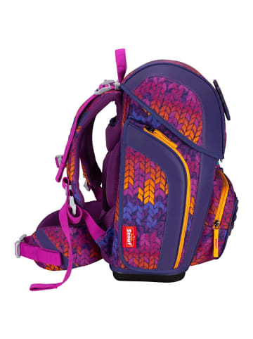 Scout Genius Exklusiv Superflash - Schulranzen Set 4tlg. (Blue Dino) in Fantasy