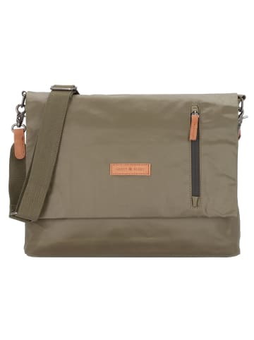 Greenburry Aviator Messenger 39 cm Laptopfach olive