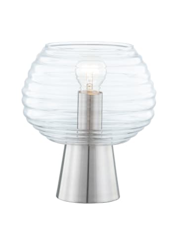 home24 Tischleuchte Sywell in Durchsichtig