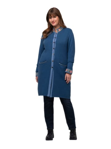 Ulla Popken Strickjacke in hellblau