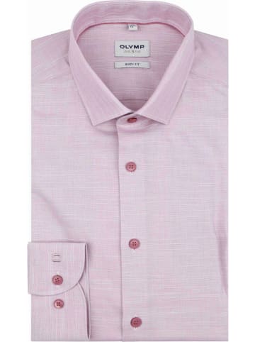 OLYMP  Langarm Business Hemd für Herren in Rosa