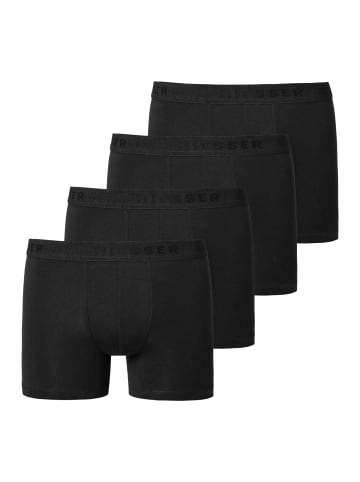 Schiesser Retro Short / Pant Teens Boys 95/5 Organic Cotton in Schwarz