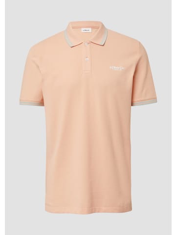 s.Oliver Polo-Shirt in 2018_papaya