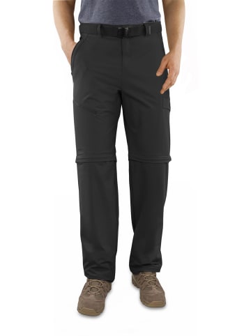 Normani Outdoor Sports Herren 2-in-1 Zip-Off Softshellhose Daventry in Schwarz