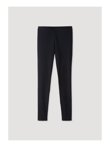 Hessnatur Basic Leggings in schwarz