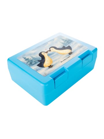 Mr. & Mrs. Panda Bento Box Pinguin Liebe Design ohne Spruch in Weiß