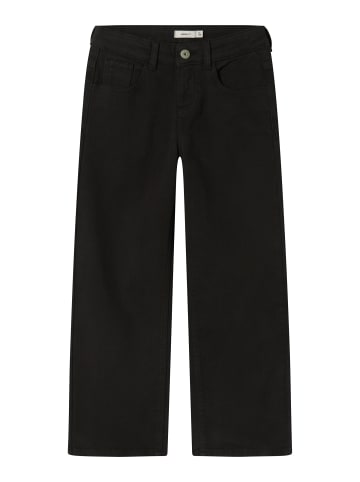 name it Twill-Hose NKFROSE WIDE TWILL PANT 5505-AX in black