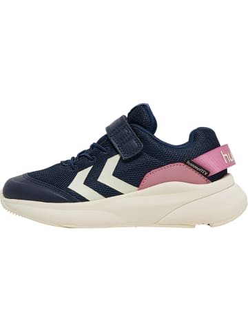 Hummel Hummel Sneaker Reach 250 Kinder Atmungsaktiv Leichte Design Wasserdichter Und Windabweisend in BLACK IRIS/PINK