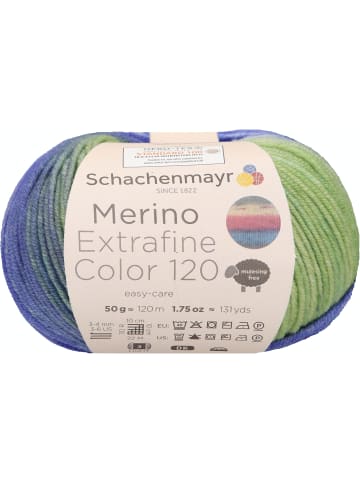 Schachenmayr since 1822 Handstrickgarne Merino Extrafine 120 Color, 50g in Aquarell