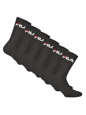 Fila Socken 3er Pack in Schwarz