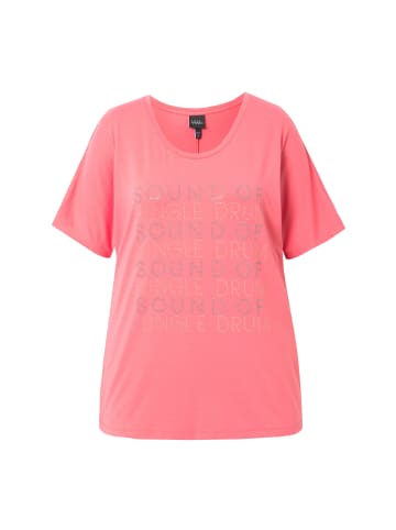 Ulla Popken Shirt in dunkel koralle