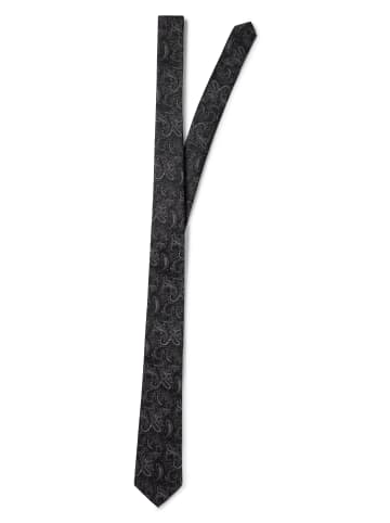 Andrew James Krawatte in schwarz anthrazit - 0001