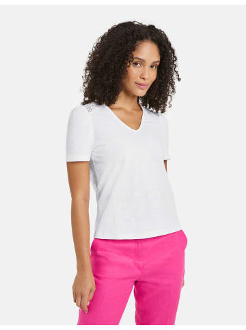 Gerry Weber T-Shirt 1/2 Arm in Off-white