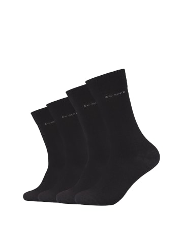 camano Socken 4er Pack ca-soft in Schwarz