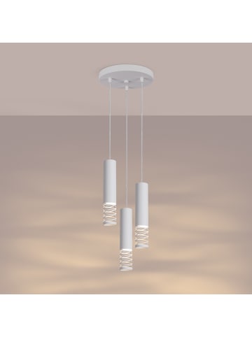 Nice Lamps Pendelleuchte HELIXA 3 white H 125 cm