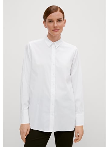 comma Bluse in 0100_weiß