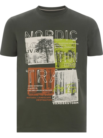 Jan Vanderstorm T-Shirt TANDRUP in oliv
