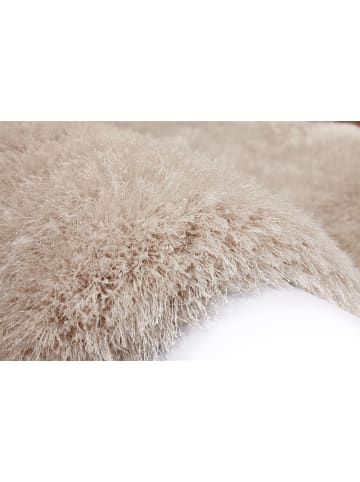 Kayoom Hochflor Teppich Cosy 510 in elfenbein - rechteckig