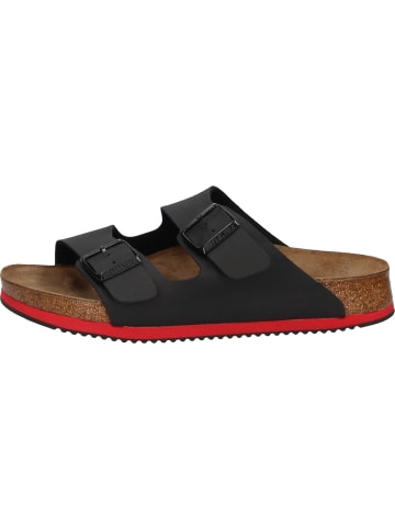 Birkenstock Freizeitschuhe Arizona SL in schwarz/rot in schwarz/rot