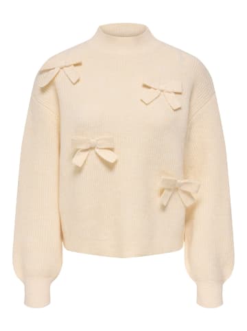 ONLY Strickpullover in Ecru