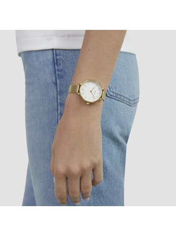 s.Oliver Armbanduhr Lovely Time in gold