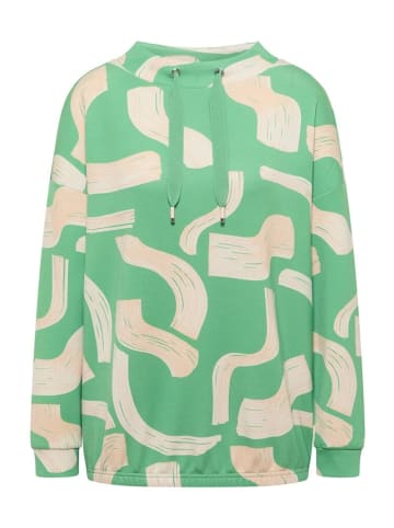 Cecil Langarmshirt in dark bamboo green