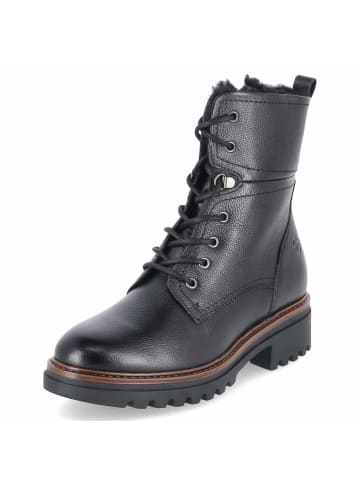 Tamaris Schnürstiefel in schwarz